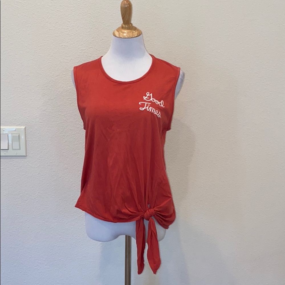 Junk Food Good Times Sleeveless Blouse